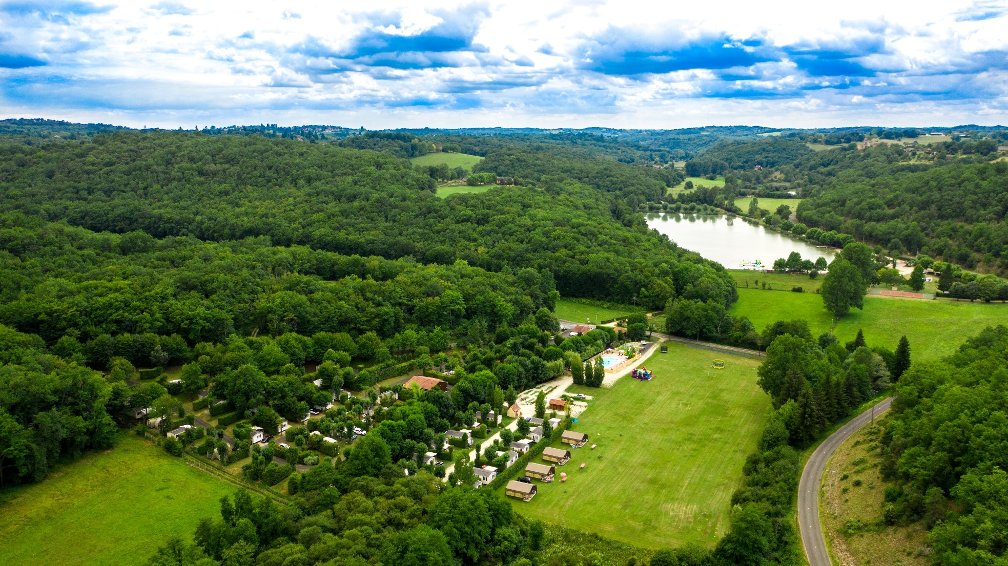 camping avec etang de peche dordogne sarlat