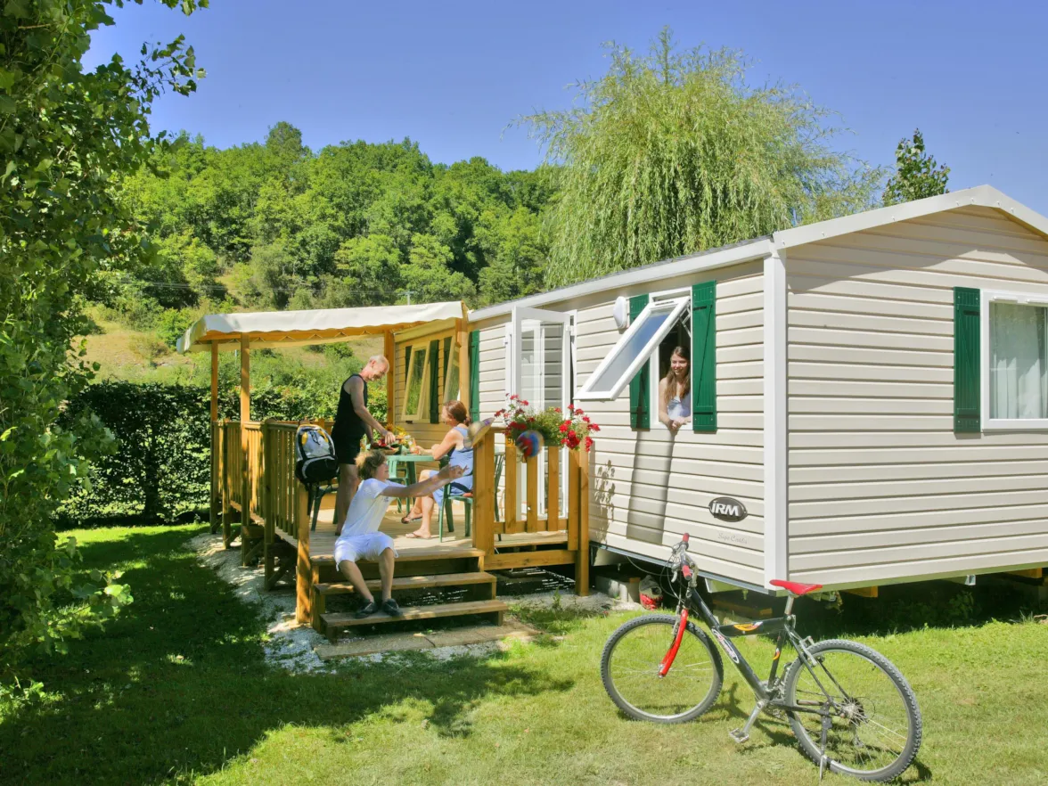 location mobil home camping familial sarlat