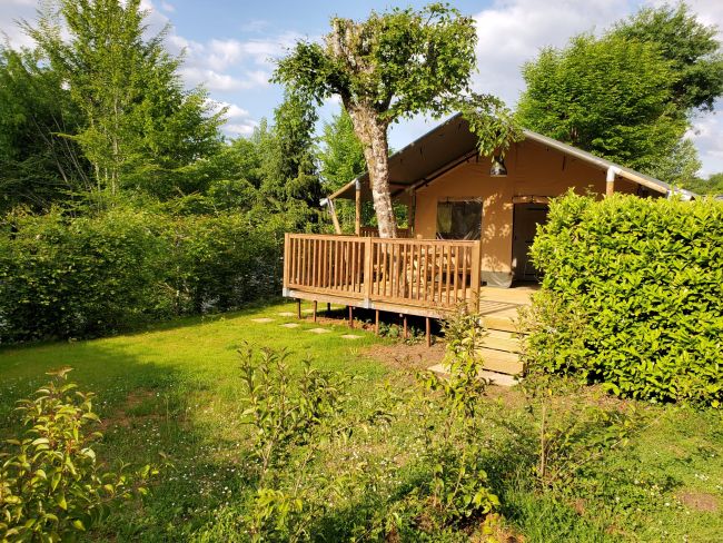 camping tente équipée dordogne