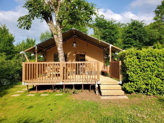 safari lodgetent dordogne