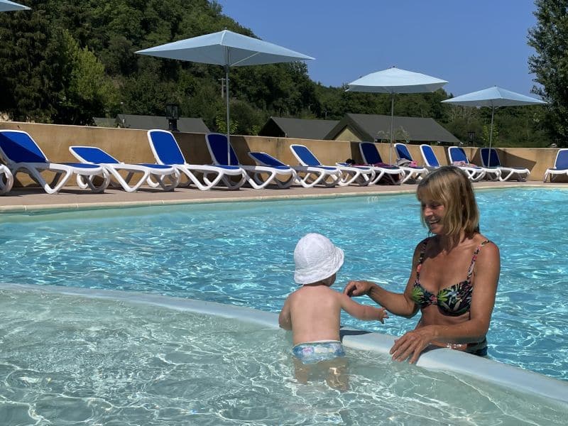 kinderzwembad zwembad camping dordogne