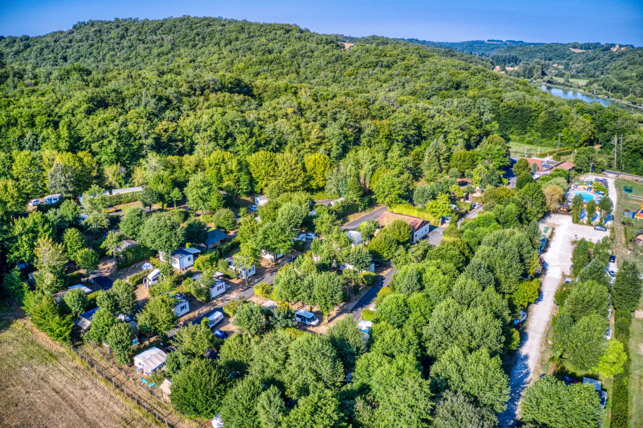 camping vue du ciel dordogne